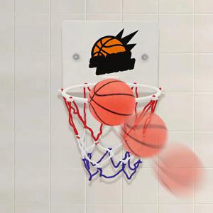 소형 흡착식 농구대 게임, 드릴 필요 없는 어린이용 농구 게임, 남아 여아 운동, 가정 및 교실용