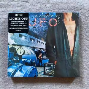 록 앨범 UFO 음악 CD 라이트 아웃 뮤직 레코드 2개 박스 컬렉션 코스프레용, 컴팩트 디스크 플레이어 워크맨 자동차 오디오 사운드트랙