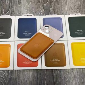 공식 정품 맥세이프 월렛 마그네틱 카드 홀더 케이스 아이폰 17 13 16 15 12 14 프로 맥스 플러스 폰 가죽 가방 커버