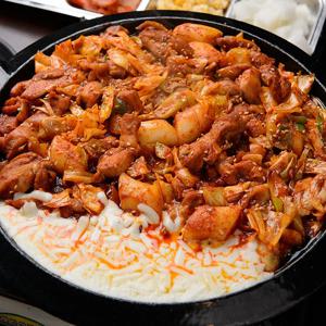 참닭 춘천 닭갈비700g4팩+모짜렐라치즈27g