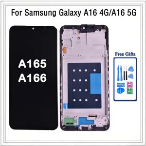 6.7인치 OLED 삼성 갤럭시 A16 4G LCD SM-A165F 디스플레이 터치 스크린 디지타이저, 갤럭시 A16 5G LCD SM-A166B TFT 교체 부품