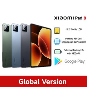 글로벌 버전 샤오미 패드 8 13MP 카메라 9200mAh 45W 터보 충전 11.2인치 144Hz 디스플레이 미 태블릿 스냅드래곤 ®   8세대 4세대 CPU