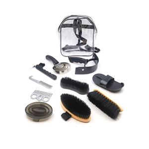 전문 말 손질 키트 10종 세트 완벽한 말 브러쉬 빗 마구간 청소 도구 승마 용품