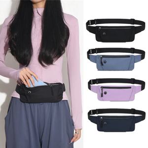 러닝 웨이스트 백 스포츠 벨트 파우치 휴대폰 가방 남녀 공용 허리팩 가벼운 짐 스포츠 가방 허리팩 조절 가능한 스트랩