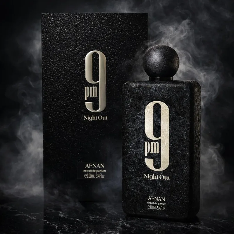 아프난 9PM 향수 100ml 오 드 퍼퓸, 오래 지속되는 프루티 우디 스위트 프레쉬 남성적인 부드럽고 풍부한 매력적인 럭셔리 향
