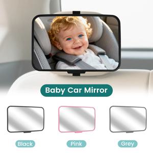 광각 내충격 아기 카시트 거울, 뒷좌석 유아 안전 모니터(퀵 릴리즈 버클 포함), 범용 사이즈