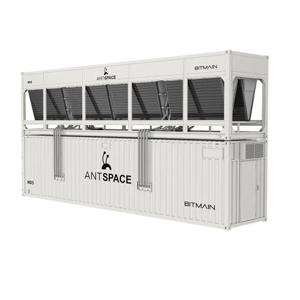 SPC |   비트메인 안트스페이스 HK3 V6 |   HD5 EC2-DT 1500kW 수력 컨테이너 |   308-유닛 S21 XP 하이드. 랙 공간 |   산업용 BTC 인프라