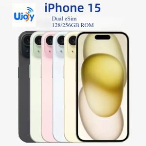 애플 아이폰 15 듀얼 eSIM 언락 스마트폰 |   6.1인치 슈퍼 레티나 XDR OLED |   6GB 램 128/256GB 롬 |   페이스 ID NFC -리퍼비시 제품