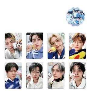 8개/세트 스트라이키즈 스테이 인 아워 리틀 하우스 위클리 카드 펠릭스 현진 민호 지성 찬창빈 승민 팬 컬렉션 선물