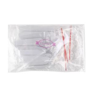 200개입 화이트 나일론 칼라 스테이 플라스틱 본 3가지 길이(5cm, 62cm, 7cm) 날카로운 칼라 모양 유지 남성 비즈니스 드레스 셔츠용