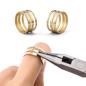9x18mm 쉬운 오픈 점프 링 도구 폐쇄 손가락 쥬얼리 도구 DIY 쥬얼리에 대한 구리 점프 링 오프너 쥬얼리 결과 만들기