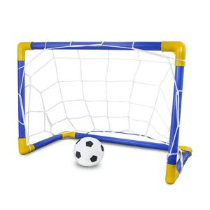 1PC 실내 미니 접는 축구 목표 그물 플라스틱 축구 포스트 프레임 세트 실내 야외 팀 게임에 대 한 풍선 어린이 스포츠 장난감