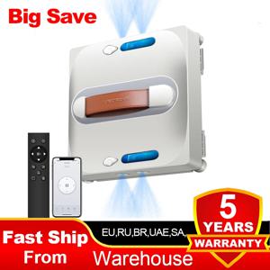 창문 청소 로봇 Liectroux S11, 4방향 물 분사, 가정용 유리·바닥·벽·타일 청소 로봇, 창문용 로봇 청소기, 지능형 내비게이션, 다중 안전 시스템, 프레임리스 작동, 리모컨 및 앱 제어, 음성 안내, 8개 마이크로스위치