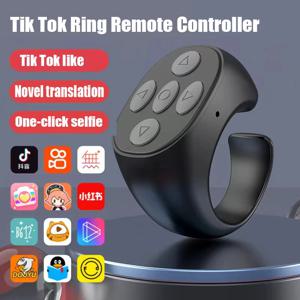무선 블루투스 모바일 Selfie 게으른 Artifac Tiktok 원격 제어 링 휴대 전화 블루투스 컨트롤러 t Xiaomi Apple