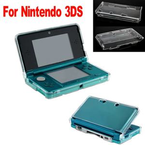 닌텐도 3DS NS 3DS 콘솔용 크리스탈 클리어 하드 스킨 케이스 커버, 완벽한 보호 플라스틱 게임 액세서리 케이스 커버