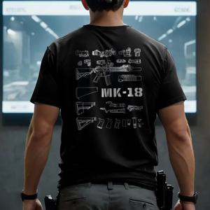 Tough Guy 군사 팬 프린트 코튼 반소매 티셔츠 남성 여름 느슨한 미국 전술 크루 넥 통기성 캐주얼 탑