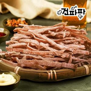 [벌크나라 10KG] 건어물도매 업소용 마른 오징어스틱 날씬 오징어채 슬라이스