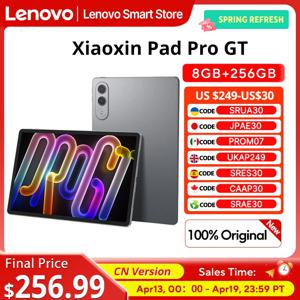 새로운 레노버 샤오신 패드 프로 GT 태블릿 스냅드래곤 8 Gen 3 중국 버전 정품 11.1인치 3.2K LCD 144Hz 디스플레이 8860mAh 안드로이드 패드 PC
