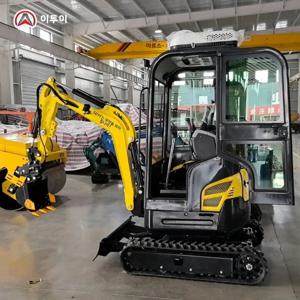 고품질 무료배송 미니 굴삭기 쇼룸 모델 한정판 쿠보타 엔진 맞춤형 공장 출고