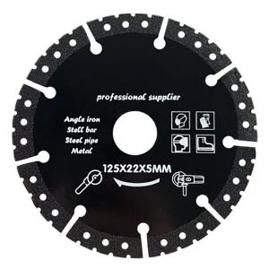 125mm 금속 절단 다이아몬드 블레이드 - 강철, 알루미늄, 콘크리트, 석재, 대리석, 철 절단용 날카로운 디스크