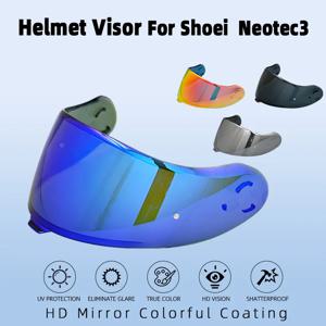 슈에이 네오텍 3 오토바이 헬멧 바이저용 오토바이 헬멧 쉴드 자외선 차단 카스코 모토 비세라 선쉴드 방풍 바이저