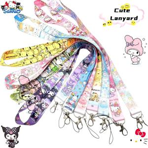 새로운 시나몬롤, 폼폼푸린, 마이멜로디, KT캣, 쿠로미 만화 롱폰 스트랩, ID 카드 또는 열쇠용 랜야드, 액세서리 선물
