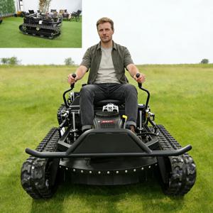 맞춤형 장시간 배터리 수명 원격 제어 잔디깎이 제거 대형 원격 제어 잔디깎이 등반 가능 잔디깎이