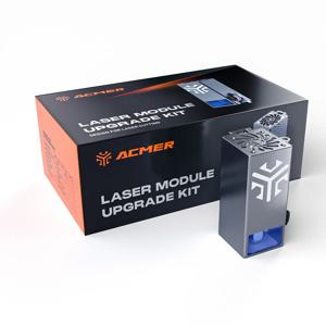 ACMER P2 33W 0.01mm 레이저 조각기 6×6W 블루 다이오드 전력 33000mw 초미세 압축 스팟 기술 절단기 액세서리