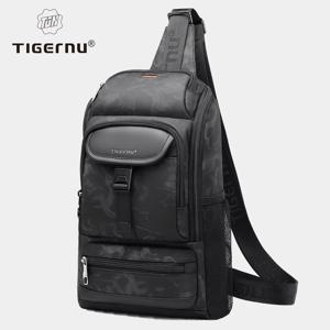 Tigernu 남자 패션 어깨 가방 남자 9.7 11 인치 Ipad 가방 가슴 팩 남자 방수 대용량 크로스 바디 가방 미니 가방