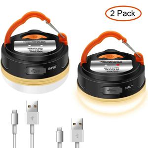 10W 높은 전력 캠핑 랜턴 텐트 램프 1200mah USB 충전식 휴대용 캠핑 조명 야외 하이킹 밤 교수형 램프
