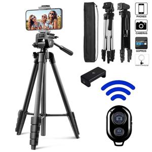 DSLR 휴대폰 삼각대, 휴대용 스탠드 거치대, 셀카 그림, 선물 포함