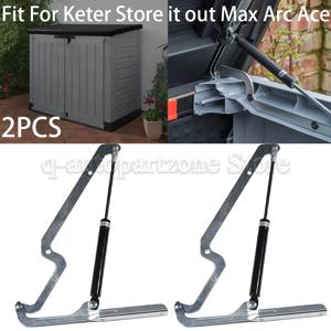 Keter Max Arc Ace 유압식 피스톤 리프트 쓰레기통용 WLPS 힌지 교체 Keter Store-It Out Deck Box용