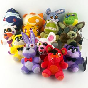 2026 파이브 나이트 앳 프레디즈(FNAF) 봉제인형 귀여운 장난감 인형 보니 베어 폭시 만화 캐릭터 봉제인형 프레디 장난감 어린이 팬 선물