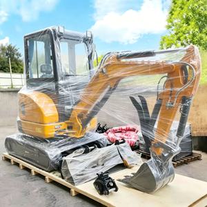 신형 미니 굴삭기 2.6톤. 고품질 유압식 크롤러형 1.2톤 미니 굴삭기 맞춤형 다양한 액세서리