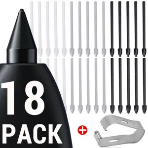 삼성 갤럭시 S24 S24Ultra 탭 S9 S9U S9FE S 연필 터치 스타일러스 펜 팁 금속 예비 펜촉 용 교체 태블릿 연필 펜촉