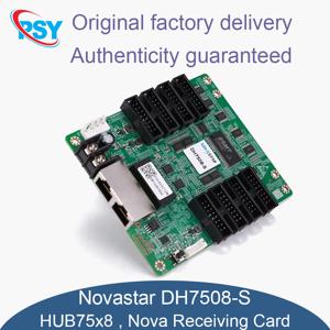 Novastar NV7508 풀 컬러 모듈 수신기 카드 신호 수신기 비디오 전송 LED 비디오 월용 Nova HUB75x8 인터페이스