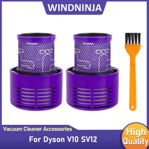 다이슨 V10 SV12 무선 진공 청소기 용 HEPA 필터 예비 부품 세척 가능 포스트 필터 홈 청소 액세서리 교체