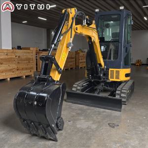 맞춤형 핫 세일 미니 굴삭기 3.5톤 에너지 절약형 컴팩트 디거 맞춤 색상 옵션 농장 및 조경 프로젝트용