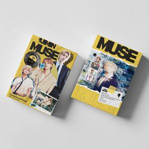 55개 로모 카드 솔로 앨범 뮤즈 서포트 굿즈 연예인 수집용 카드 팬 서포트 카드 선물