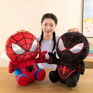 25CM 마블 영화 어벤저스 애니메이션 만화 피규어 스파이더맨 봉제 인형 귀여운 인형 어린이 크리스마스 선물