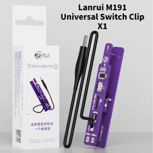 Lanrui M191 범용 스위치 클립 전원 켜기 도구 듀얼 모드 감지 전류 테스터 아이폰 안드로이드 태블릿 아이패드 수리 도구