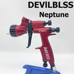 데블비스 넵튠 데이비스 스프레이건 어퍼컵 1.3mm 고분사 자동차 도색 스프레이건