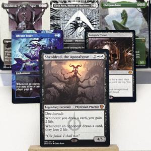 ONE ELD AFR MID HOLO12-Ⅰ01 Tcg 프록시 매지컬 쉐올드레드, 더 아포칼립스 리스틱 스터디 뱀파이릭 투더 스모더링 티스 가더링