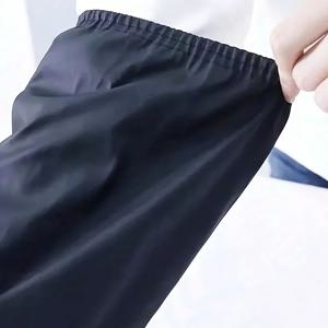 헤비듀티 블랙 인조가죽 팔토시 - 주방, 작업 및 산업용 방수 및 내유성