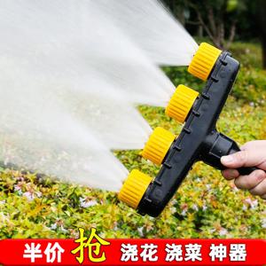 3 노즐 고압 미세 안개 분무기 정원 농장 야채 꽃 급수 관개 정원 호스 노즐 분무기