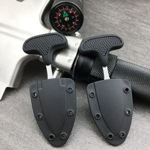 1/2개 다기능 목걸이 커터 야외 캠핑용 휴대용 커터 목걸이형 칼 휴대용 캠핑용 칼