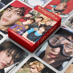 55개/세트 아이돌 코르티스 새 시리즈 2026 시즌의 인사말 로모 카드 엽서 마틴 제임스 주훈 성현 케온호 팬 선물