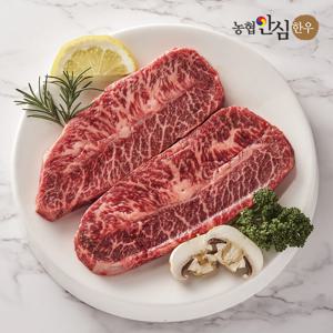 [농협안심한우] 1+등급 한우 부채살 500g 구이용 냉장