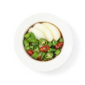유리네 국내산 수제 모듬장아찌(양파+청양고추) 500g