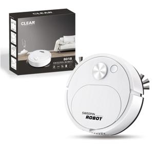 자동 전기 바닥 진공 청소기 3-in-1 1500Pa 스위핑 걸레 USB 충전식 무선 가정 및 사무실용